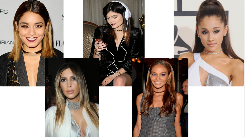 blast from the past trend to try: chokers